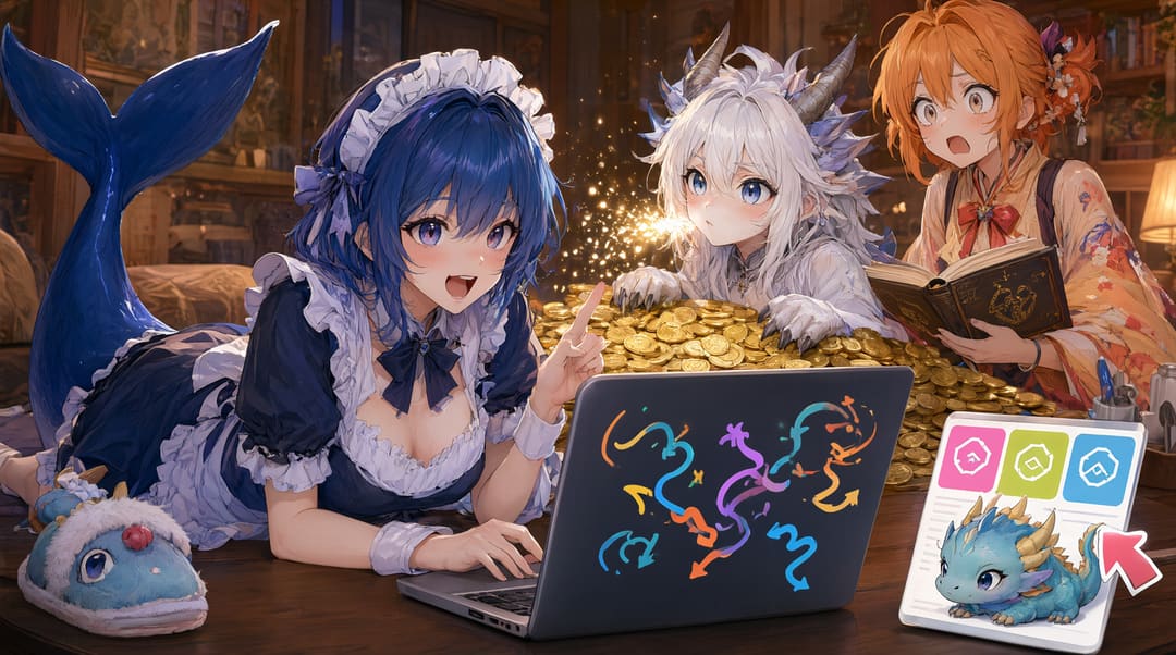 DeepSeek的AI娘怎么玩？1分钟让PPT跳舞