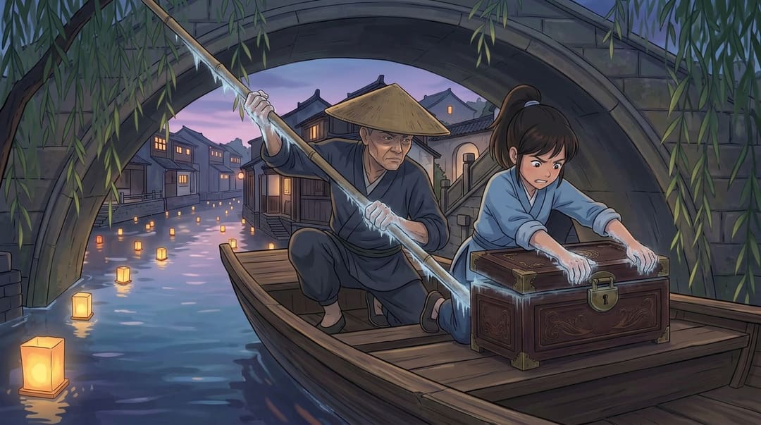 霜上篙