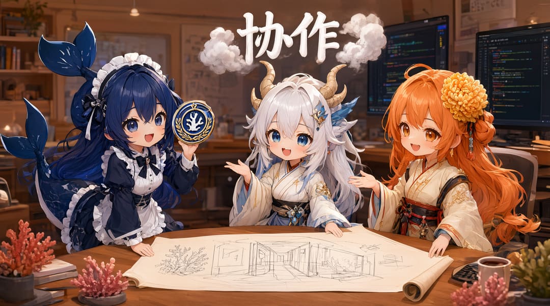 DeepSeek整合成立产品部后，AI娘们怎么一起摸鱼干活？